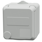 MENNEKES Cepex-veggkontakt, lys grå 4805