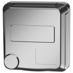 MENNEKES Cepex-Stikkontakt for påmontering SCHUKO®, hvit aluminium 4584