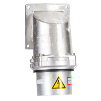MENNEKES  Panel montert inntak vinklet 75324