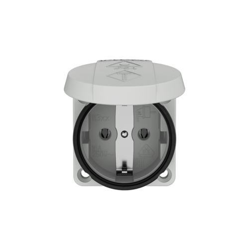 MENNEKES Stikkontakt for påmontering SCHUKO® 11330 images3d