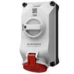 MENNEKES Veggkontakt DUOi 5613506N