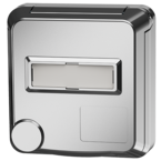 MENNEKES Cepex-Stikkontakt for påmontering, hvit aluminium 4845ME