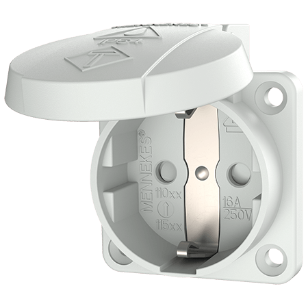 MENNEKES Stikkontakt for påmontering SCHUKO® 11080