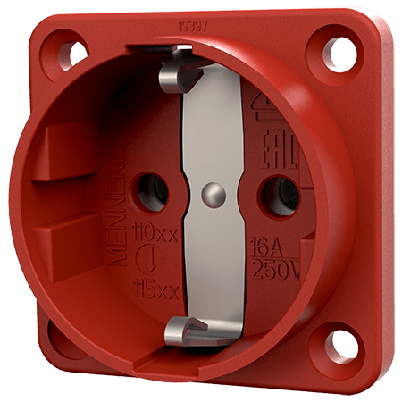MENNEKES Stikkontakt for påmontering SCHUKO® 11533