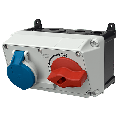 MENNEKES Veggkontakt DUO 7612